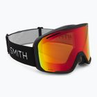Maschera da sci Smith Blazer black/red sol-x mirror
