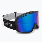 Maschera da sci Smith Blazer black/green sol-x mirror