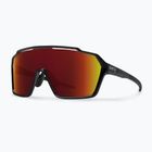 Occhiali da sole Smith Shift XL MAG nero/cromapop rosso a specchio