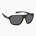 Occhiali da sole Polaroid PLD 2152/S nero opaco giallo/grigio polarizzato