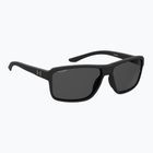 Occhiali da sole da uomo Under Armour Kickoff S3 nero opaco/grigio polarizzato