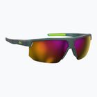 Occhiali da sole da uomo Under Armour Driven/G S3 giallo verde/rosa a specchio