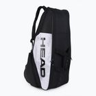 Borsa da tennis HEAD Djokovic 6R Combi 60 l bianco/nero