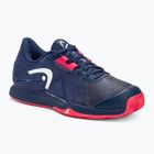 Scarpe da tennis da donna HEAD Sprint Pro 3.5 Clay blu scuro/azalea