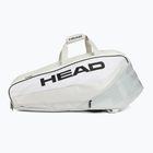 HEAD Pro X Borsa per racchette da tennis XL 97 l in velluto a coste bianco/nero
