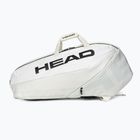 Borsa da tennis HEAD Pro X L 85 l in velluto a coste bianco/nero
