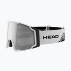 Maschera da sci HEAD Neves silver/white