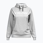 Felpa HEAD Club Original da donna con cappuccio grigio/melange