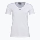 Maglietta da tennis donna HEAD Club 22 Tech bianco