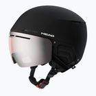 Casco da sci HEAD Cinema nero/argento rosso