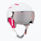 Casco da sci HEAD per bambini Maja Visiera bianco/argento rosso