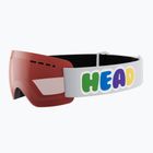 Maschera da sci per bambini HEAD Solar red/red