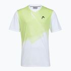 Maglietta da tennis HEAD da uomo Topspin print vision m/lime