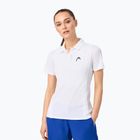 Maglietta da tennis da donna HEAD Club 25 Tech Polo W white
