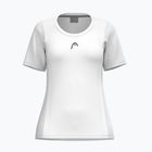 Maglietta da tennis donna HEAD Club 25 Tech W bianco