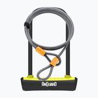 OnGuard Neon 8154YL Lucchetto a U nero/giallo per biciclette