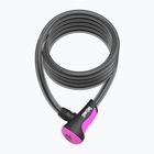 Blocco bici OnGuard Neon 8163PN nero/rosa