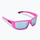 Occhiali da sole Bliz Drift rosa opaco/blu fumo multi