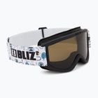 Occhiali da sci per bambini Bliz Pixie Jr nero/marrone