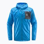 Giacca a vento da uomo Haglöfs L.I.M Shield Hood blu nordico/magnetite