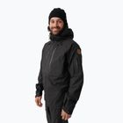 Giacca da pioggia da uomo Fjällräven Keb Eco-Shell nero