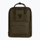 Zaino da città Fjällräven Re-Kanken 16 l dark olive