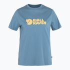 Maglietta con logo Fjällräven da donna, blu alba