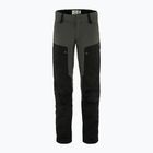 Pantaloni da trekking da uomo Fjällräven Keb nero/grigio pietra