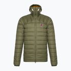 Piumino Fjällräven Expedition Pack Uomo con cappuccio verde/giallo senape