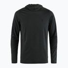 Felpa da trekking da uomo Fjällräven 1960 Abisko Sun Hoodie black