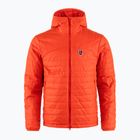 Piumino Fjällräven Expedition X-Lätt Hoodie da uomo arancione fuoco