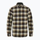 Camicia da uomo Fjällräven Singi Heavy Flannel chalk white/dark navy