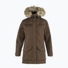 Piumino Fjällräven da donna Nuuk Parka rovere scuro