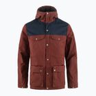 Giacca a vento uomo Fjällräven Greenland Winter maroon/dark navy