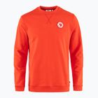 Maglione Fjällräven 1960 Logo Badge arancione fuoco Uomo