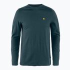 Maglia trekking a maniche lunghe da uomo Fjällräven Bergtagen Merino mountain blue