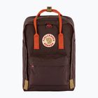 Zaino urbano Fjällräven Kanken Koncept Laptop 15" 18 l black oak/rowan red