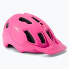 Casco da bici POC Axion SPIN actinium rosa opaco