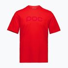 Maglietta POC Tee prismane red