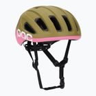 Casco da ciclismo POC Amidal olivine green matt/thulite pink matt