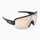 Occhiali da sole POC Aim uranium black/clarity trail/partly sunny silver