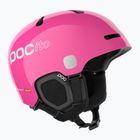 Casco da sci per bambini POC POCito Fornix MIPS fluorescent pink