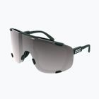 Occhiali da sole POC Devour pargasite green/clarity road/sunny silver
