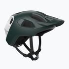 Casco bici POC Cularis verde pargasite opaco/bianco idrogeno opaco