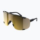 Occhiali da sole POC Devour WF nero uranio/clarity road/partly sunny gold