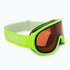 Maschera da sci per bambini POC POCito Retina Jr S2 fluorescent yellow/green/partly sunny light orange