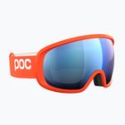 POC Fovea occhiali da sci zink orange/partly sunny blue