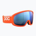 POC Fovea Mid occhiali da sci zink orange/partly sunny blue