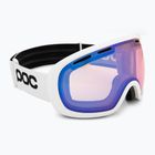 Occhiali da sci POC Fovea Photochromic bianco idrogeno/fotocromatico/azzurro intercambiabile