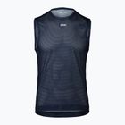 Canotta ciclismo uomo POC Air Indoor Vest turmaline navy